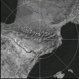 Detecci�n de rayos de Casacota. Clickar para ver en directo.