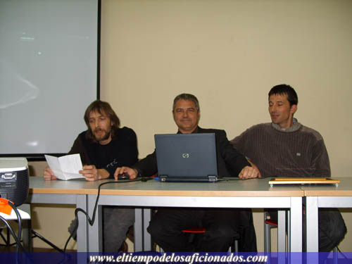 Miembros del ComandoTtibidabo y Daniel Ramirez de TV3